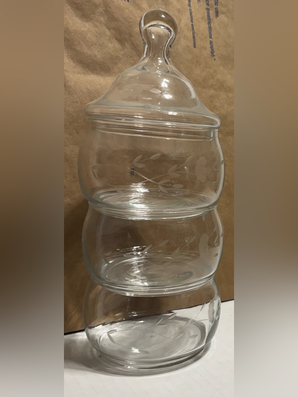 Princess House Heritage 3-tier